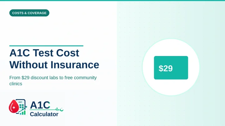 A1C Test Cost Without Insurance