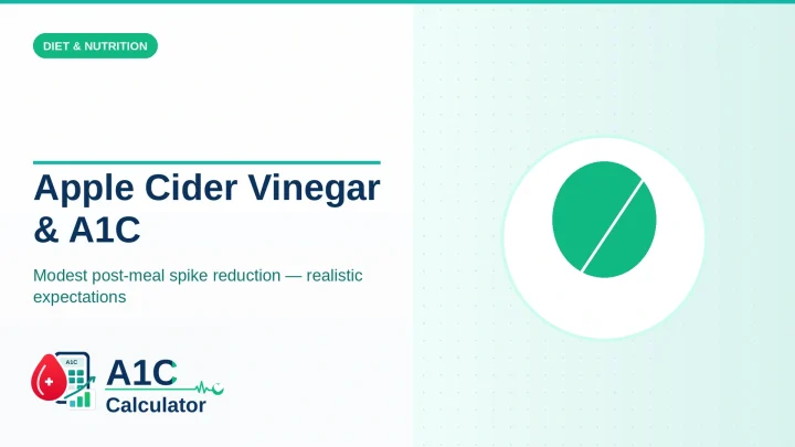 Apple Cider Vinegar and A1C